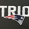 Dreamseat Curve Task Chair with New England Patriots Secondary Logo XZOCCURVE-PSNFL21001 - alternate 2
